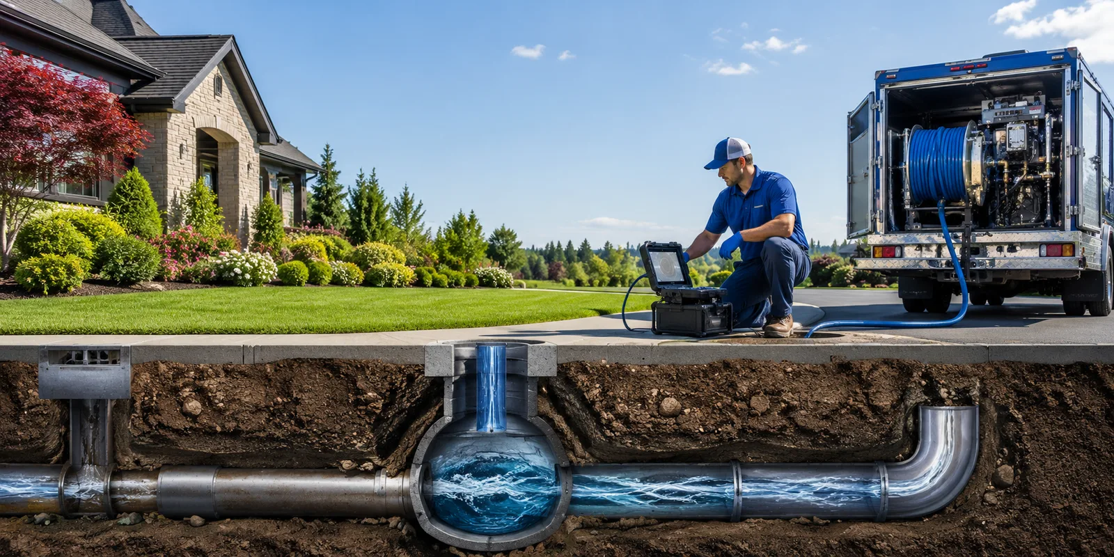 Drainage restoration information for West Olive, MI